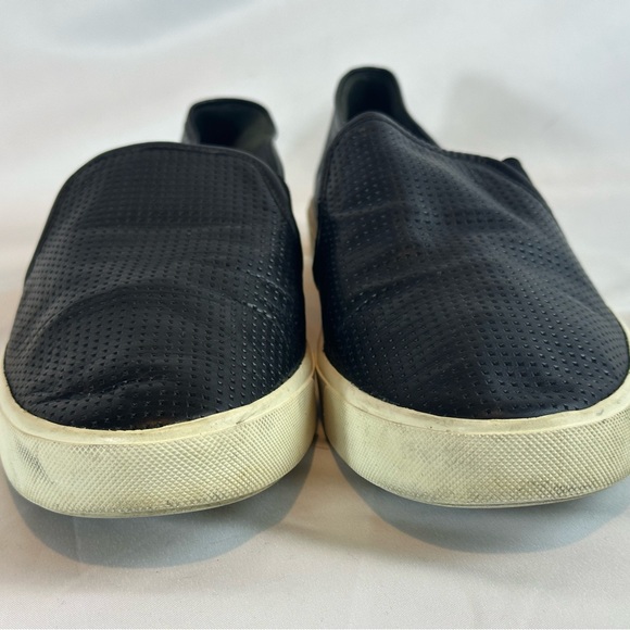 Vince Size 11 US / EUR 43, Black with white soles slide-on shoes - Picture 11 of 11